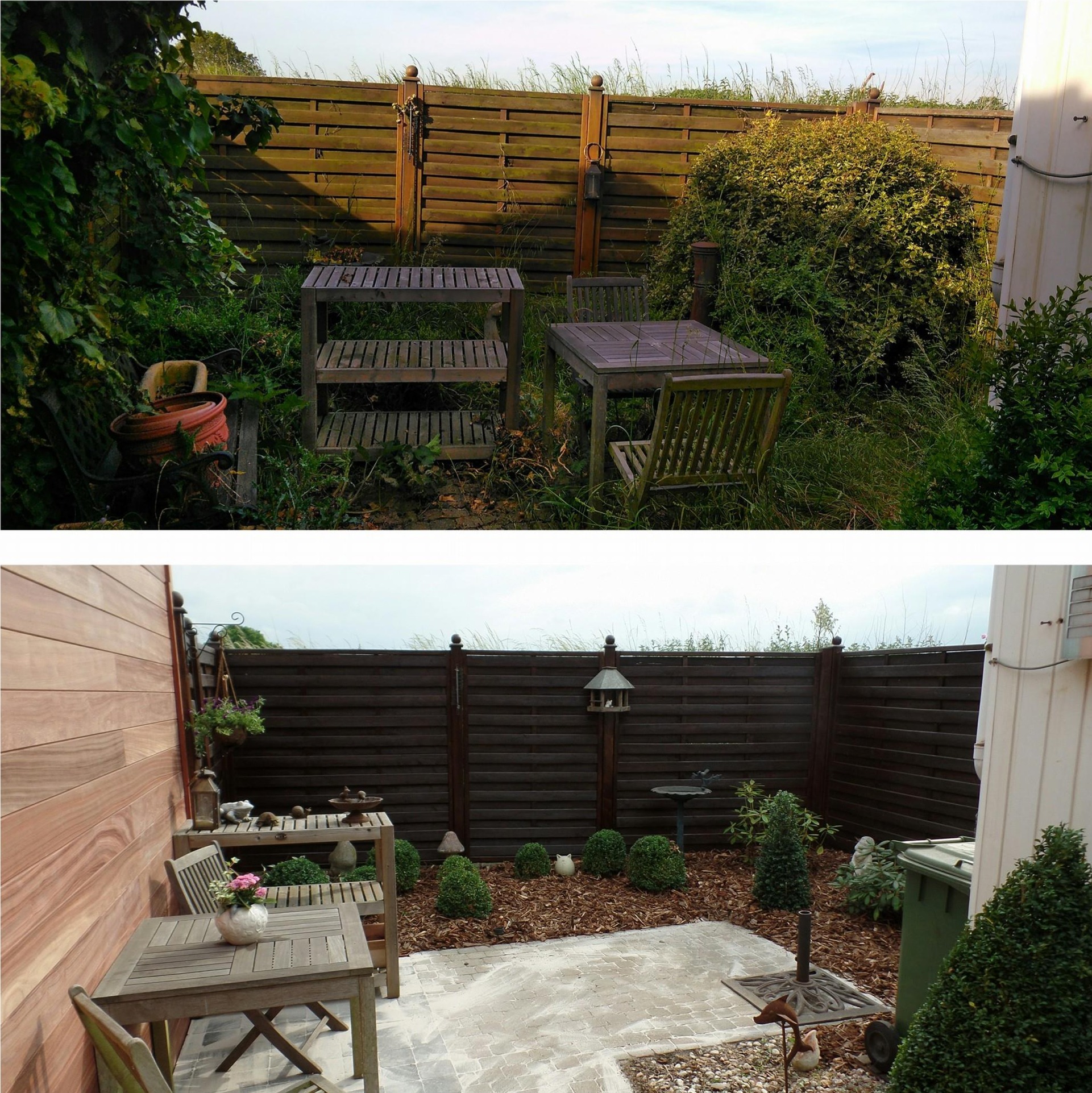 Achtertuin transformatie